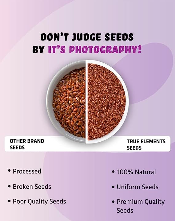 Raw Flax Seeds - 500gm