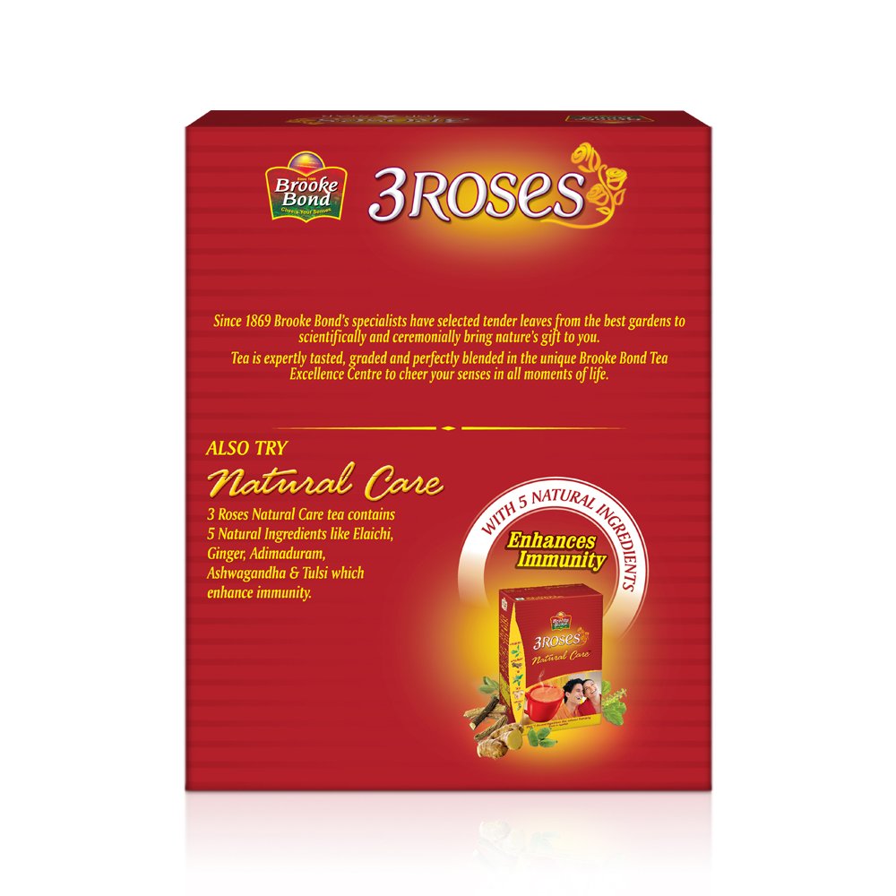 Brooke Bond 3 Roses Assam Tea - 100 gms