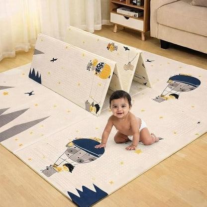 Tarkan Extra Large Reversible Baby Play Mat Crawling Foldable Foam Mat