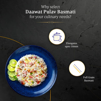 Daawat Pulav Basmati Rice - 1 kg