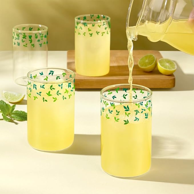 Borosil Vision Sage 295 Ml Set of 6 Pieces  Transparent Drinking Glass
