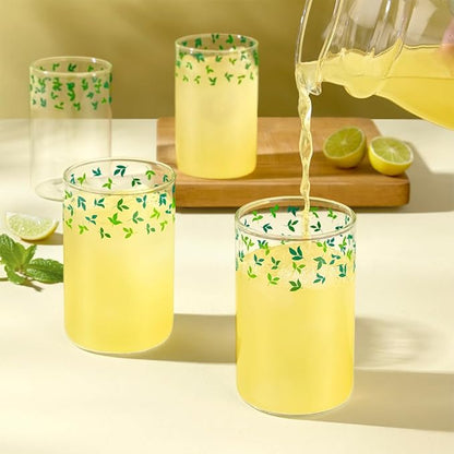 Borosil Vision Sage 295 Ml Set of 6 Pieces  Transparent Drinking Glass