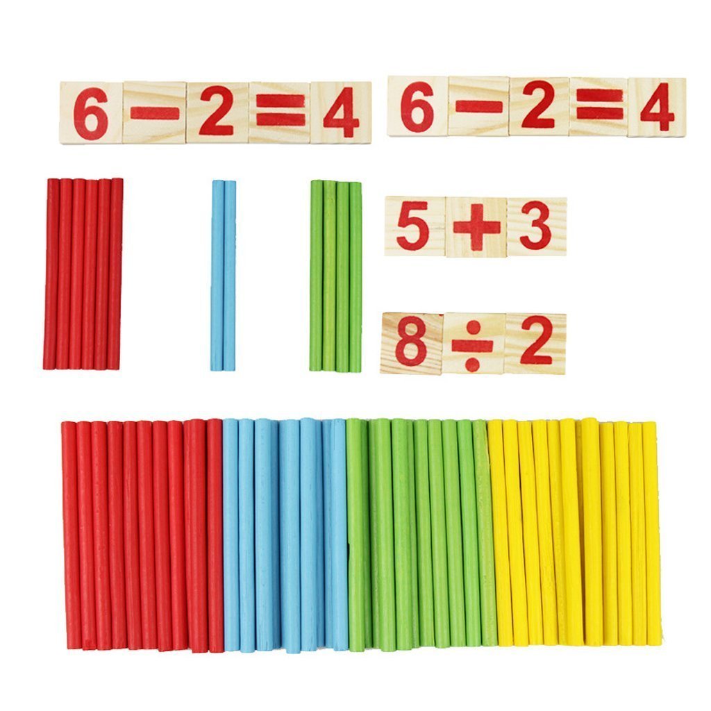 Tickles Mathematical Intelligence Stick Toy for Kids Boys & Girls Birthday Gifts 3 Years Plus Multicolor