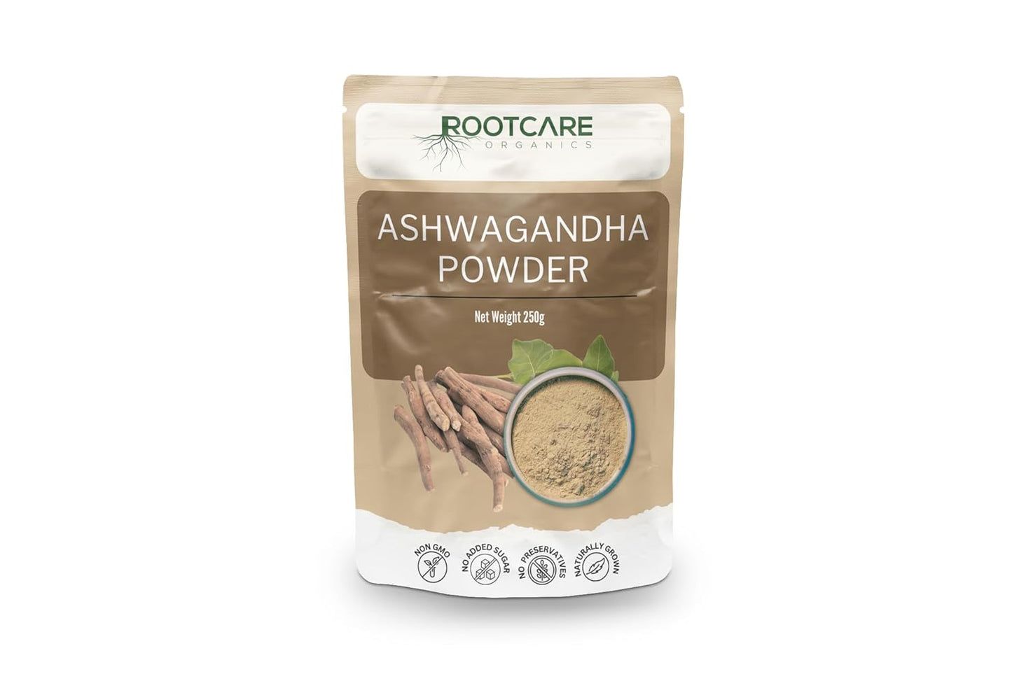 Rootcare Organics Ashwagandha Powder - 250 gms