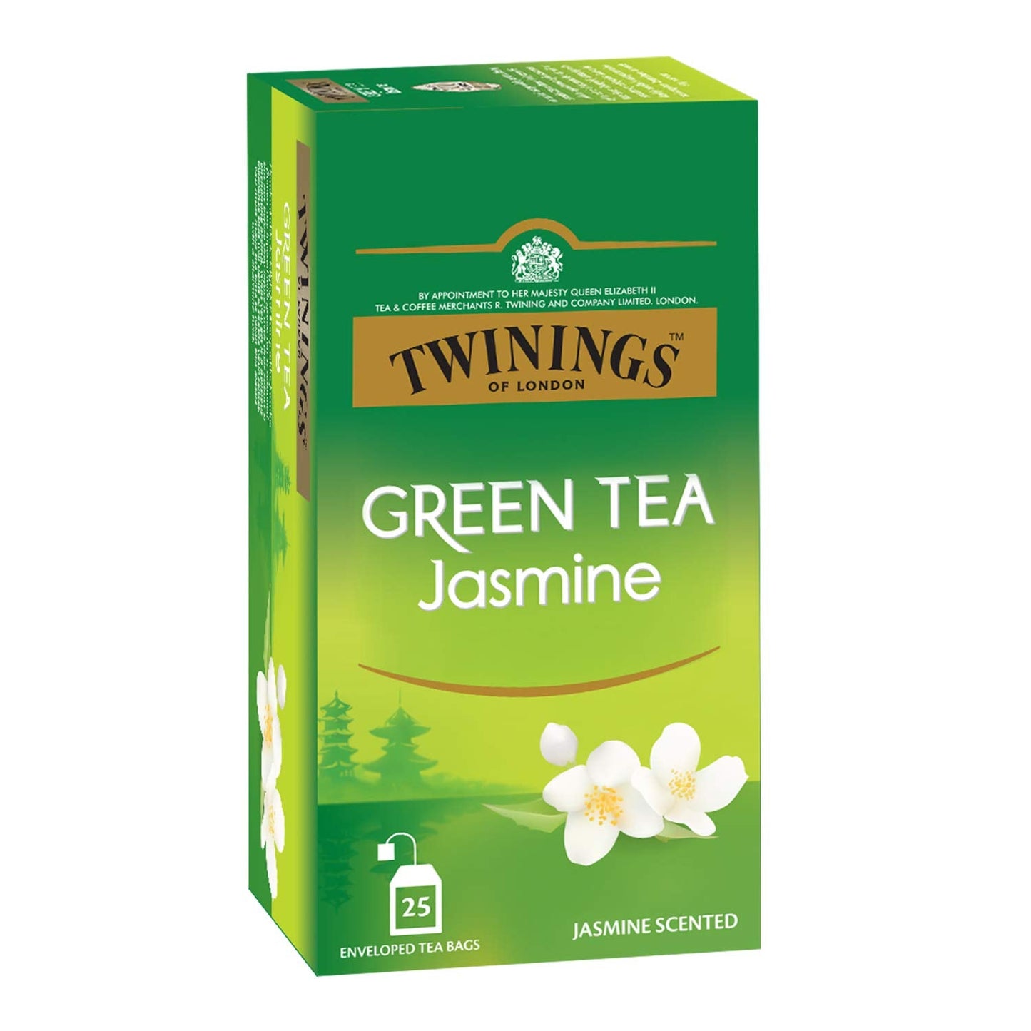 Twinings Green Tea Jasmine 25 Tea bags - 50 gms