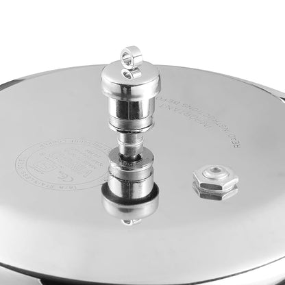 Vinod Platinum Triply Stainless Steel Pressure Cooker with Induction Base - 3.5 Litre | Junior Pressure Cooker | Induction Base Pressure Cooker