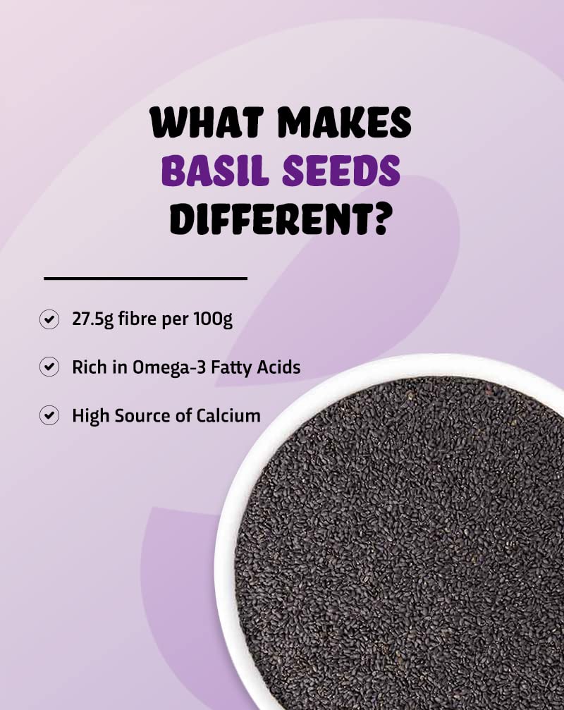 Basil (Sabja) Seeds 250gm