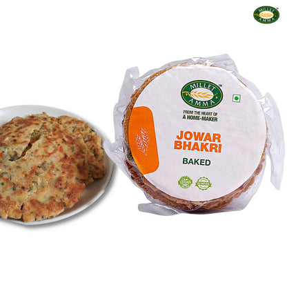 Millet Amma Baked Jowar Bhakhri - 180 gms (Pack of 2)