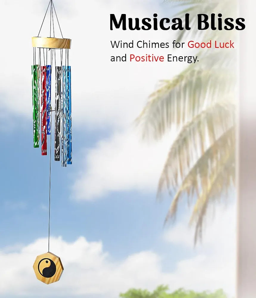 Calming Multi-Color Wind Chimes Wind Chime -028