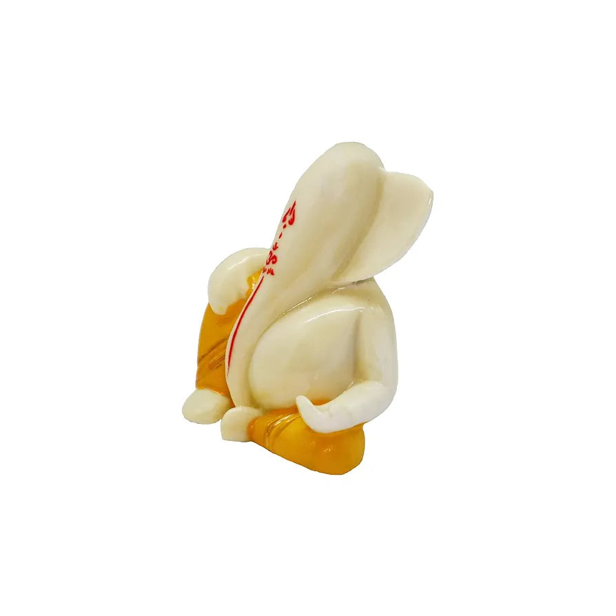 Jaipur Ace Ganesh Murti Ganesha Hand Crafted Best Car Dashboard Sund Ganesha Yellow