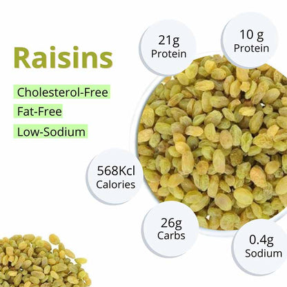 Premium Green Kismish - Raisins