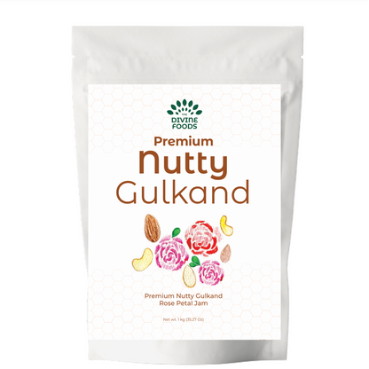 Nutty Gulkand- Crunchy & Healthy Gulkand with Benefits of Nuts