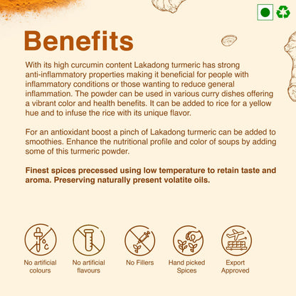Turmeric Powder High Curcumin