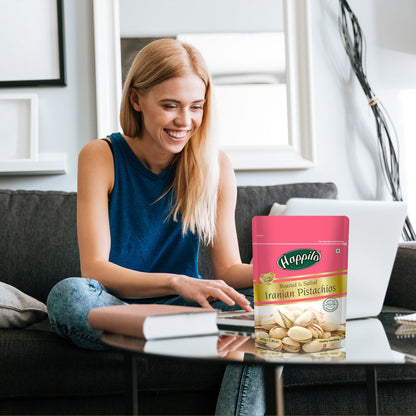 Happilo Premium Oven Roasted & Salted Pistachios