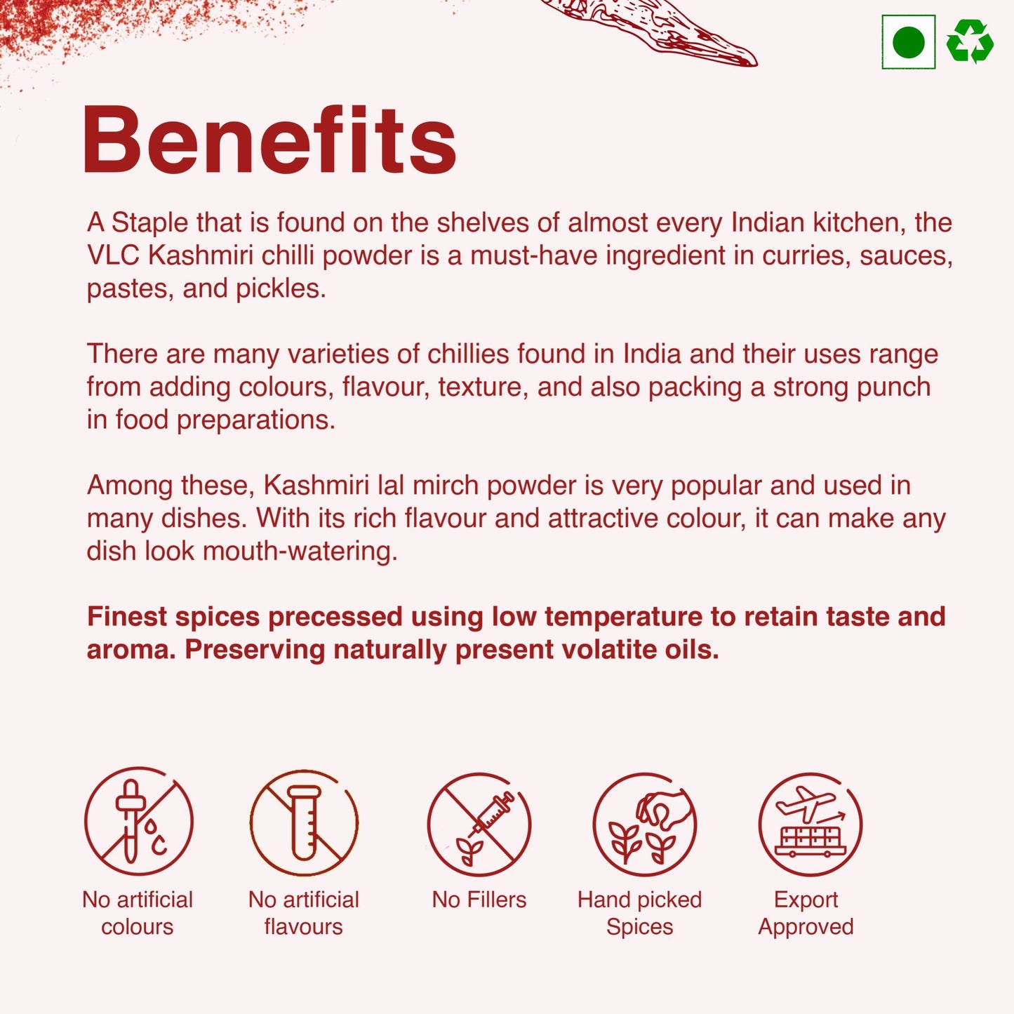 Kashmiri Chilli Powder