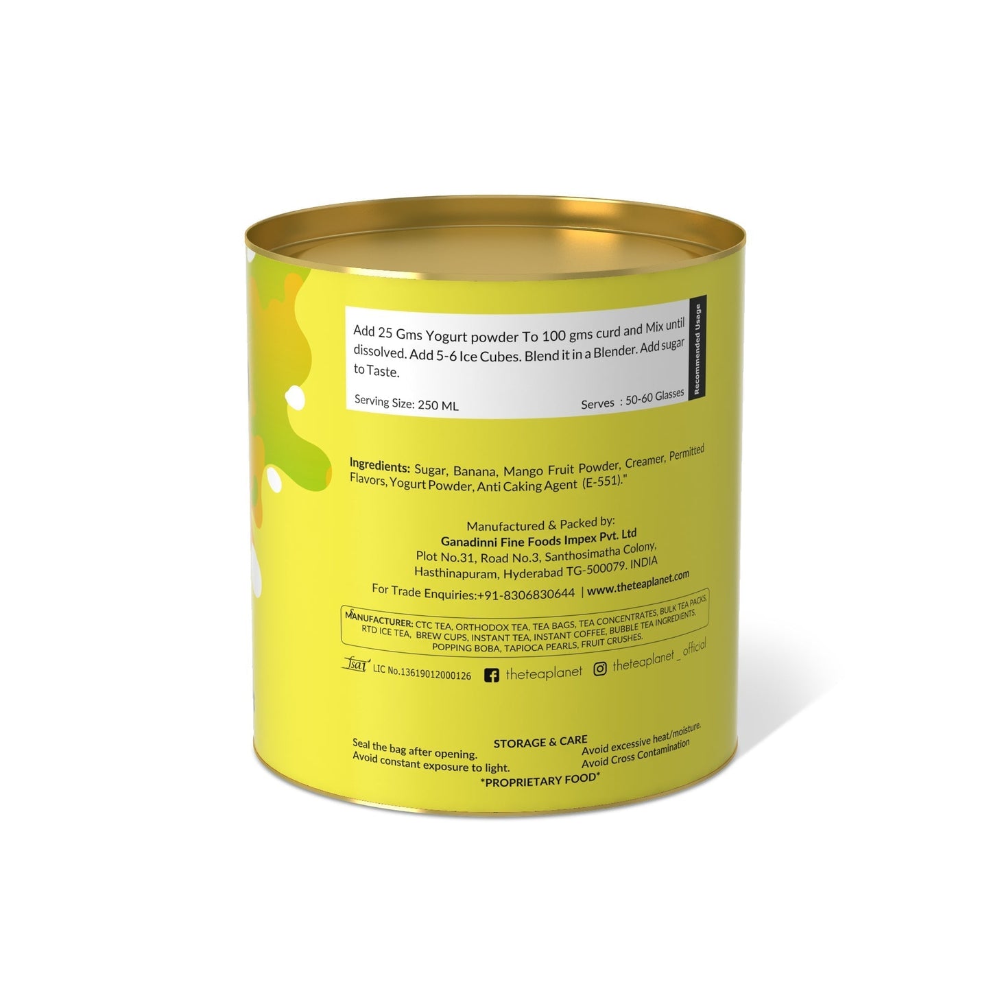 Papaya Yogurt Mix - 400 gms