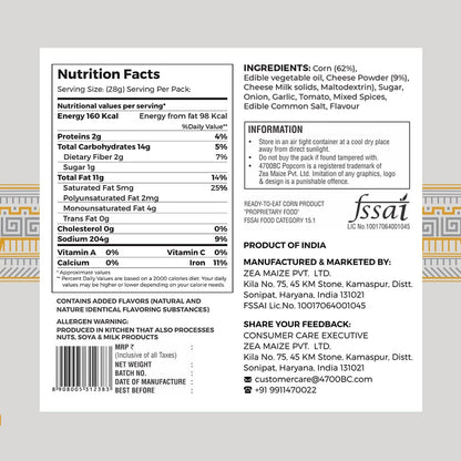 Hawaiian BBQ Cheese Popcorn, Tin, 250g