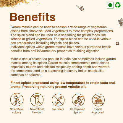 Garam Masala Salt Free