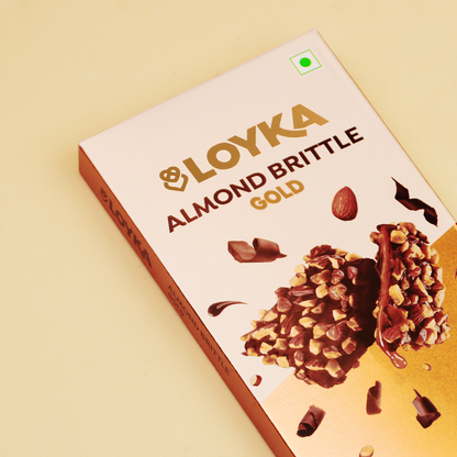 Almond Brittle Gold 3 Pcs Box