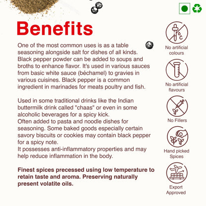 Black Pepper Powder