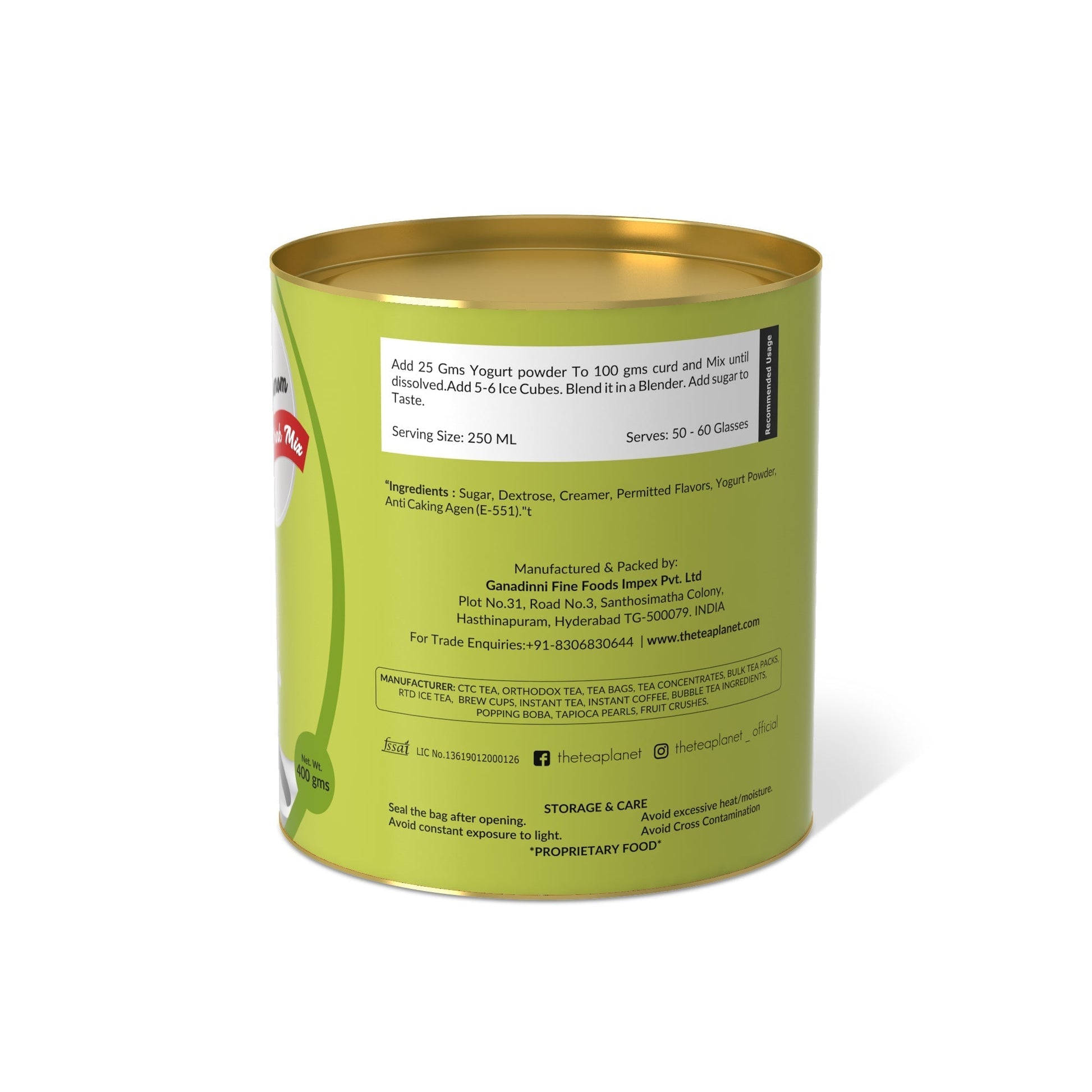Cardamom Flavored Lassi Mix - 250 gms