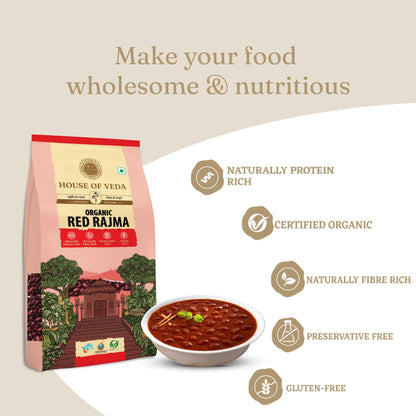 Organic Red Rajma 1kg