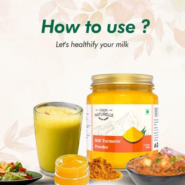 Pure Himalayan Mountain Turmeric Curcumin (Haldi) Powder