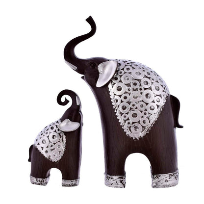 Elephant Pair Statue