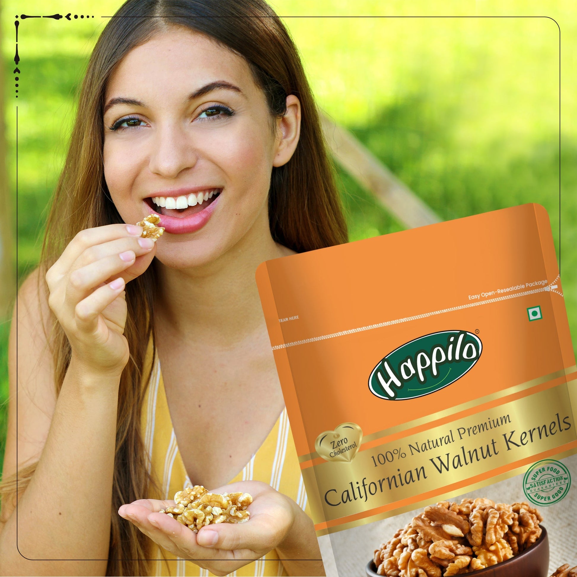 Happilo 100% Natural Californian Walnut Kernels