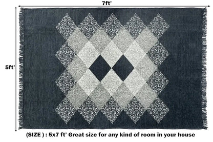 BSB Home Designer Superfine Chenille Carpet Velvet Carpet Area RugDurries with Fine Gold Yarn for Living Room