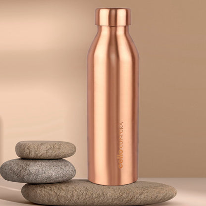 Cello Cop-Pura Moksha Copper Water Bottle | 1000ml