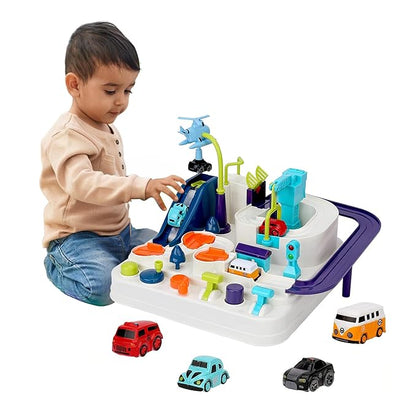 Kidology Car Race Tracks Toy 4 Car Included