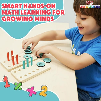 Wembley Math Learning Set Fun & Educational Counting Activity Set for Kids