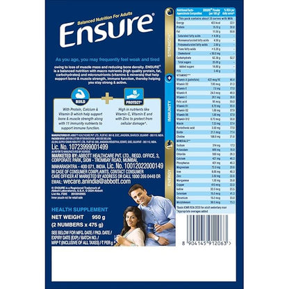 Ensure Nutritional Powder Vanilla Flavour