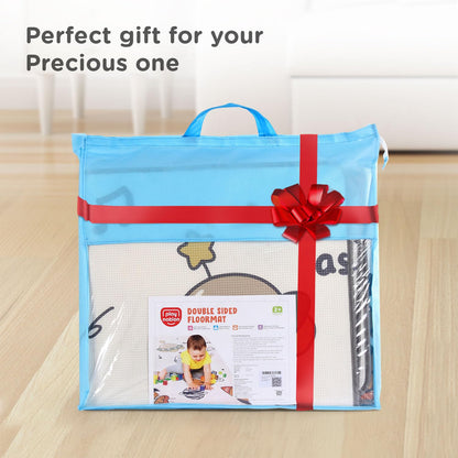 Play Nation Premium Double Sided Waterproof Play Mat for Babies 0 to 2 Years