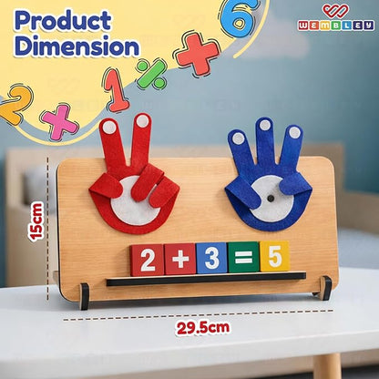 Wembley Montessori Maths Learning Educational Toys for 3+ Years Old Boys & Girls Multicolor