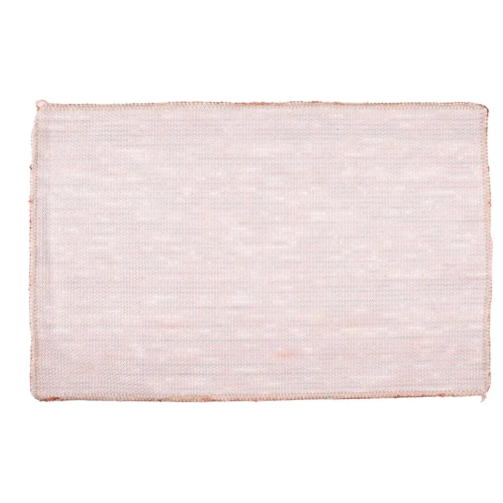 Kuber Industries Door Mat Multi Riyal Doormat Microfiber Entrance Mat Orange Colour