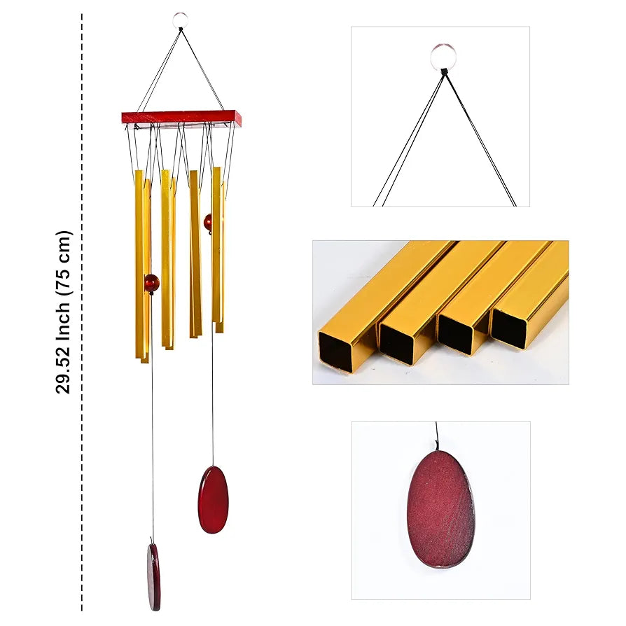 Wind Chimes Gold Wind Chime -007