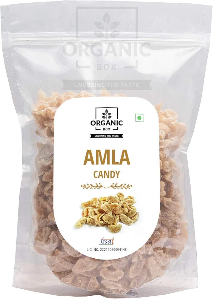 Organic Box Dried Sweet Amla Candy  - Diwali Gift Pack