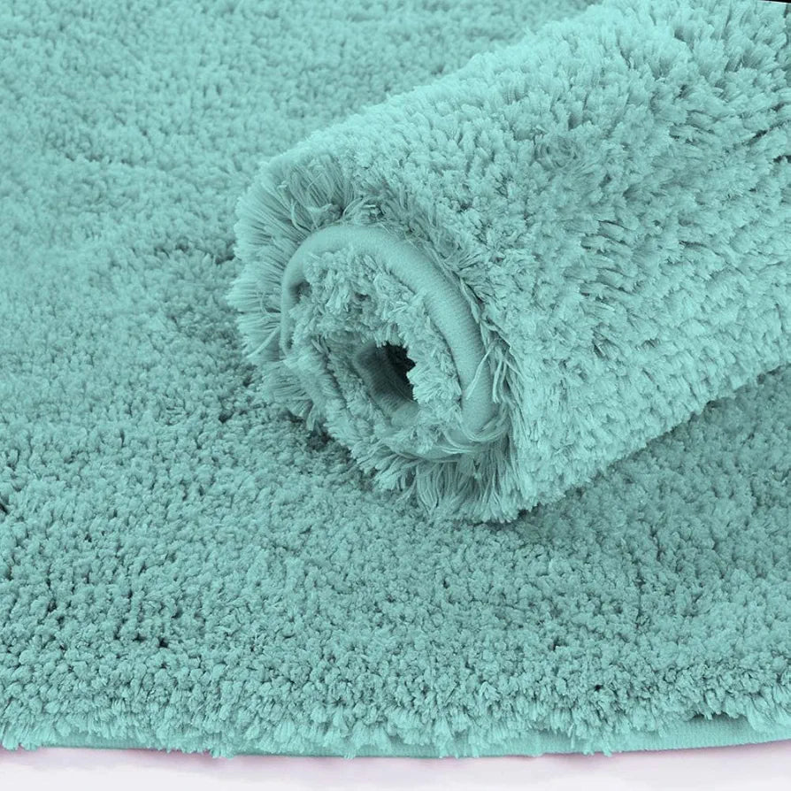 Luxe Home Bath Mat Super Soft Non Slip Vegas Mats 60x90 cm Colour Aqua