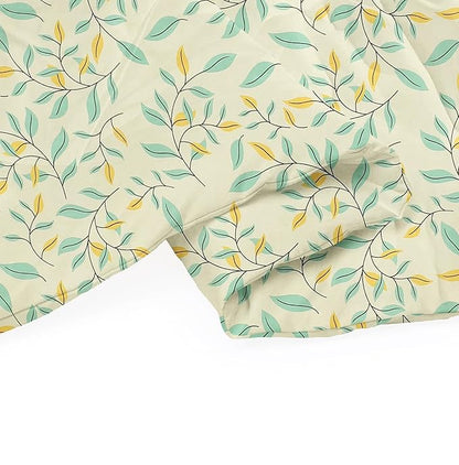 BSB Home Beautiful Print Cotton Reversible AC Blankets Comforter for Single Size Bed