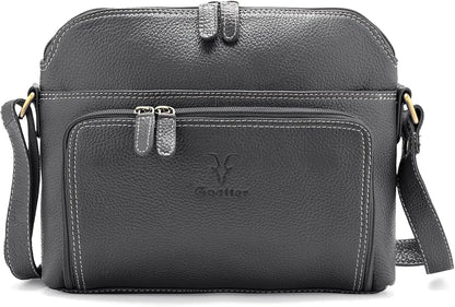 Goatter Genuine Leather Casual Sling Bag for Girls and Women