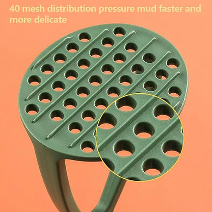 Wareflux Manual Non Stick Safe Masher for Potato Pumpkin Rice Bean Fruits Baby Food