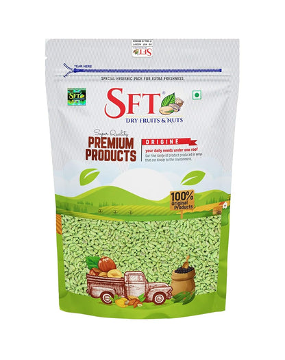 Sft Fennel Seeds Peppermint Coated Scented Mouth Freshner - 1000 gms