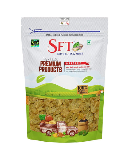 Sft Raisins Seedless Dry Grapes - 1000 gms