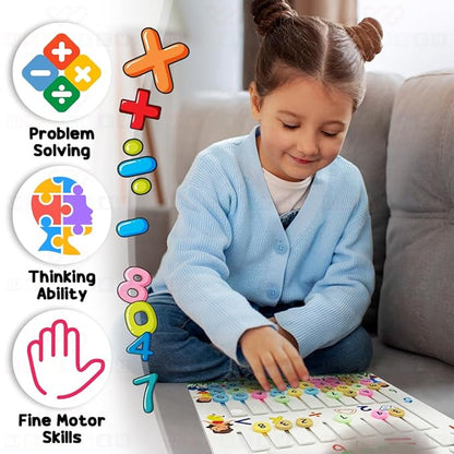 Wembley Sliding Puzzle Educational Math Game for Kids Montessori Learning Toy