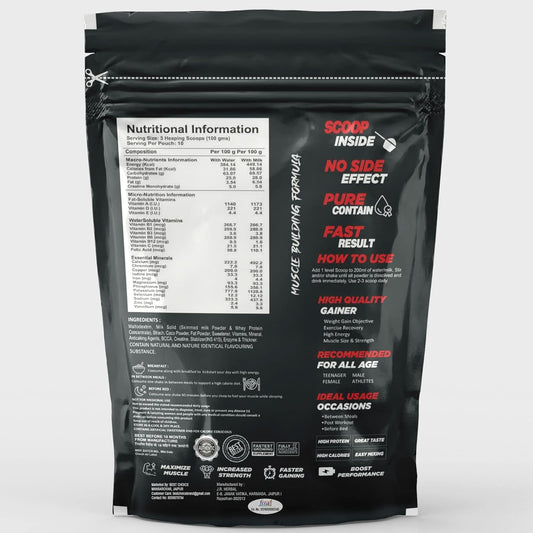Best Choice Nutrition Grow Body Powder - 1 kg
