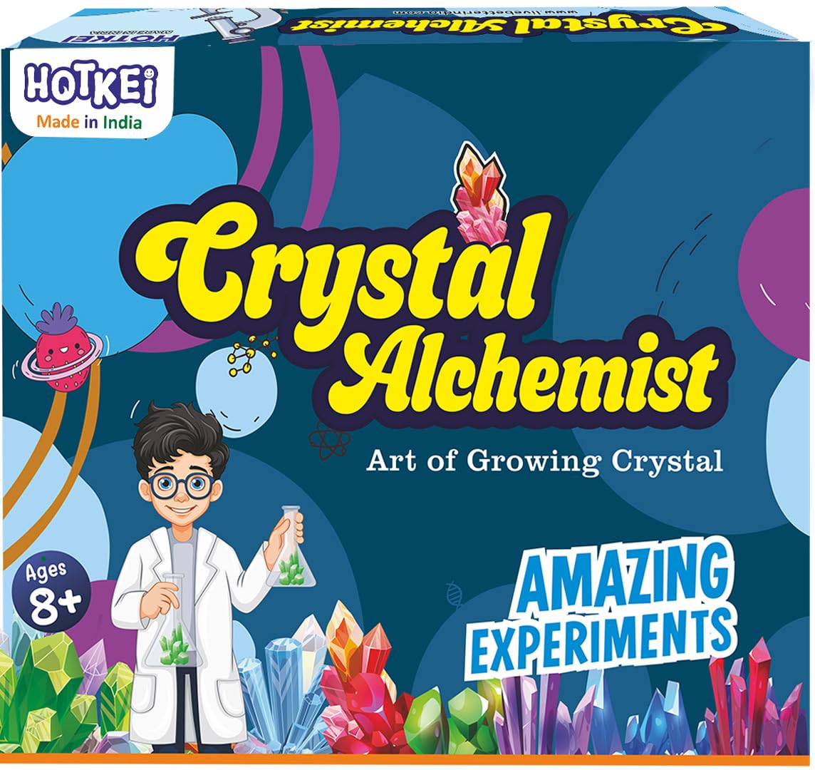 Hotkei Crystal Alchemist Growing Science Experiment Kit
