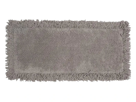 Saral Home Shaggy Soft Cotton Durable & Washable Multipurpose Bedside Runner Colour Light Grey
