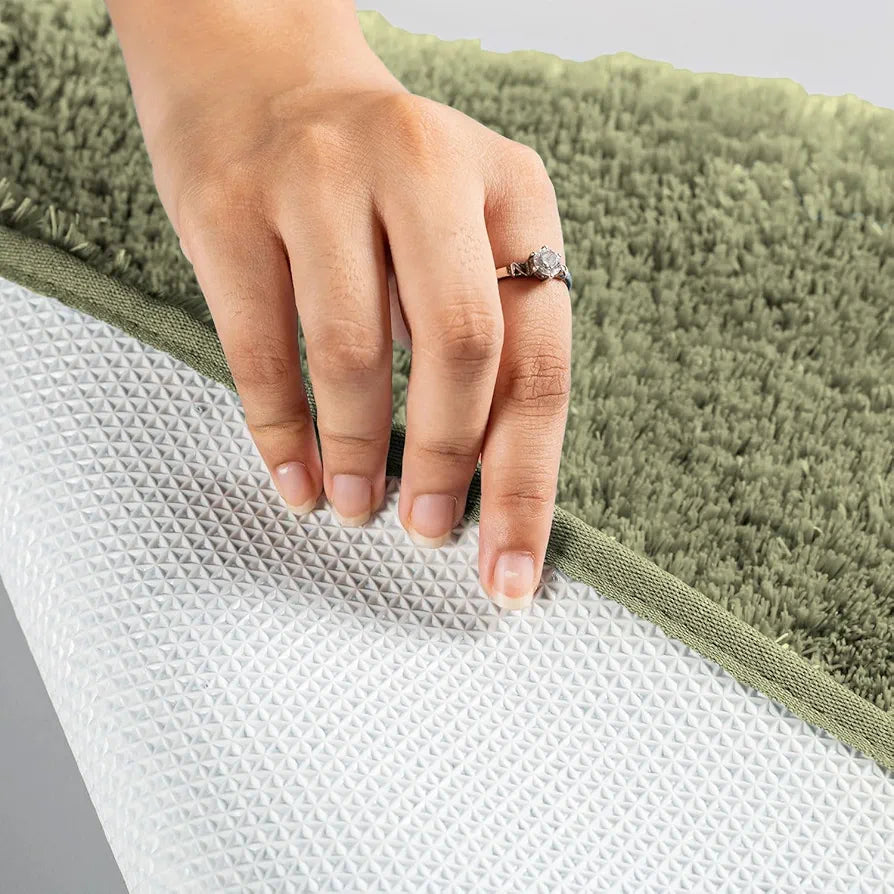Luxe Home International Carpet Super Soft Anti Slip Vegas Rectangular Rugs 3X5 Feet Colour Green
